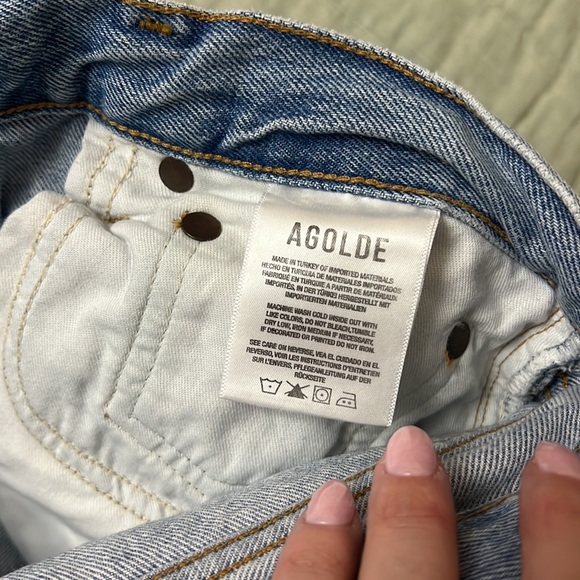 like new agolde jeans - Picture 4 of 5